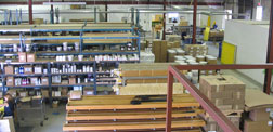17000 square feet of warehouse space for our large inventory