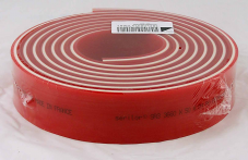 SR3-SOFT 2" x 3/8" Triple Red/White/Red per inch